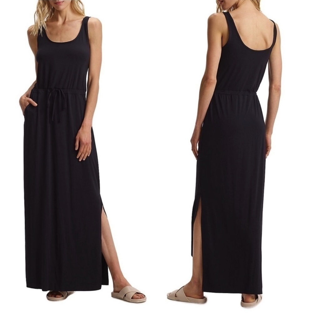 Commando Butter Maxi Dress black size S